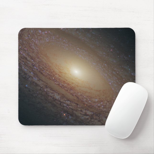 Spiral Galaxy Ngc 2841 Mouse Pad (With Mouse)