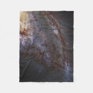 Spiral Galaxy Ngc 3627. Fleece Blanket