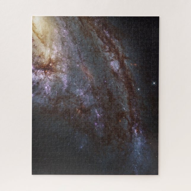 Spiral Galaxy Ngc 3627. Jigsaw Puzzle (Vertical)