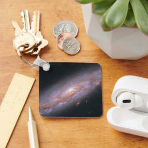 Spiral Galaxy Ngc 3972. Keychain