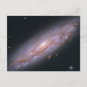 Spiral Galaxy Ngc 3972. Postcard