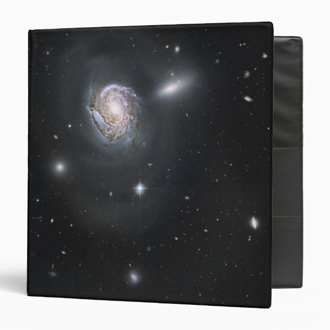 Spiral galaxy NGC 4911 Binder (Front/Inside)