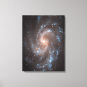 Spiral Galaxy Ngc 5584 Canvas Print