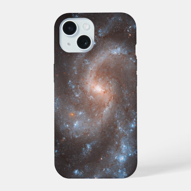 Spiral Galaxy Ngc 5584 iPhone 15 Case (Back)