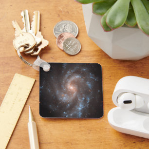 Spiral Galaxy Ngc 5584 Keychain