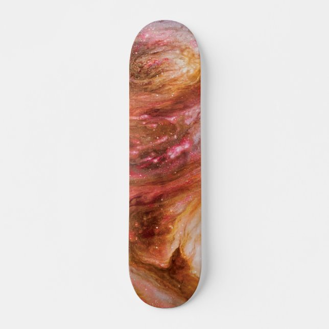 Spiral Galaxy SMM J2135-0102 Artist Impression Skateboard (Front)