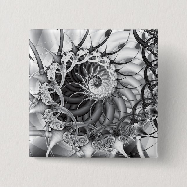 "Spiral Garden" Button (Front)