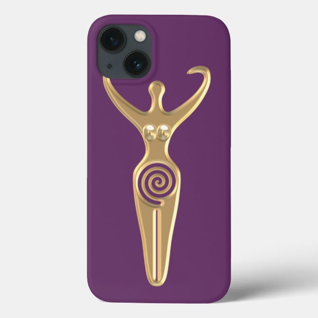 Spiral Goddess Case-Mate iPhone Case (Back)