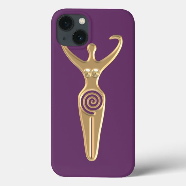 Spiral Goddess Case-Mate iPhone Case (Back)