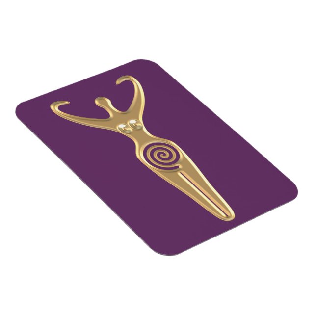 Spiral Goddess Magnet (Right Side)