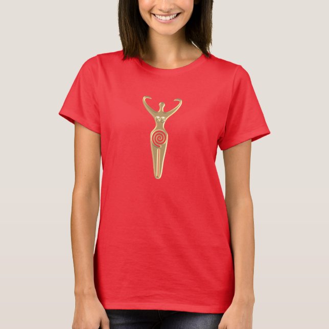 Spiral Goddess T-Shirt (Front)
