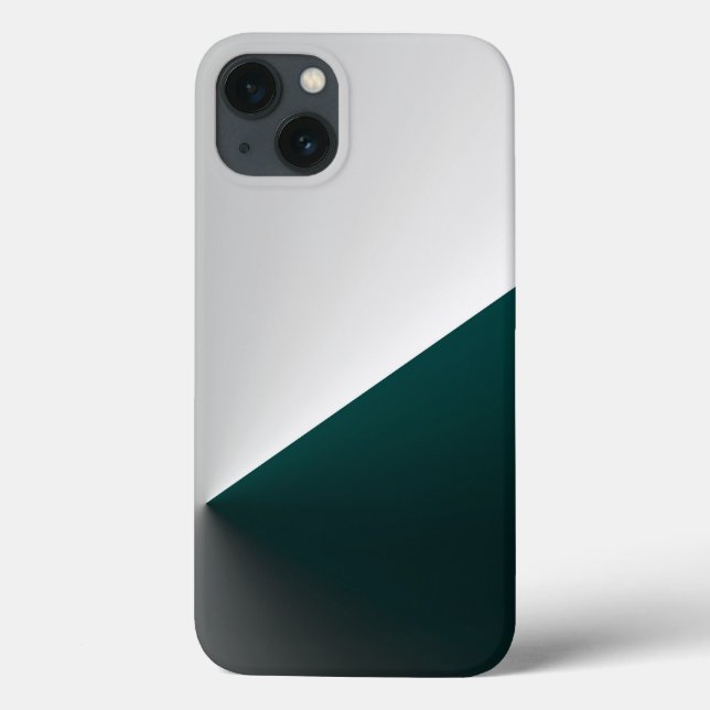 Spiral Gradient Green Case-Mate iPhone Case (Back)