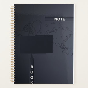 Spiral Hard Cover Notebook Planner