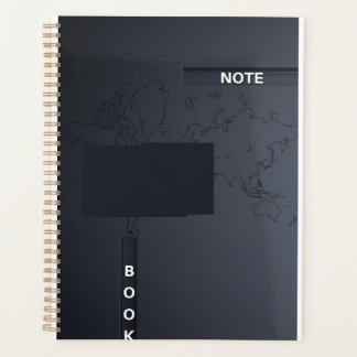 Spiral Hard Cover Notebook Planner