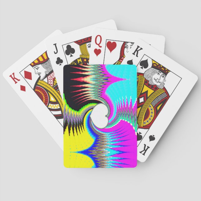 Spiral Heart Playing Cards (Back)