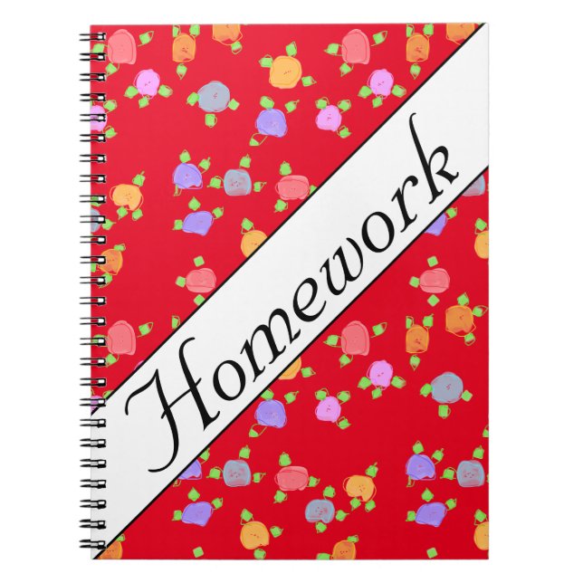 Spiral Homework Notebook (Front)