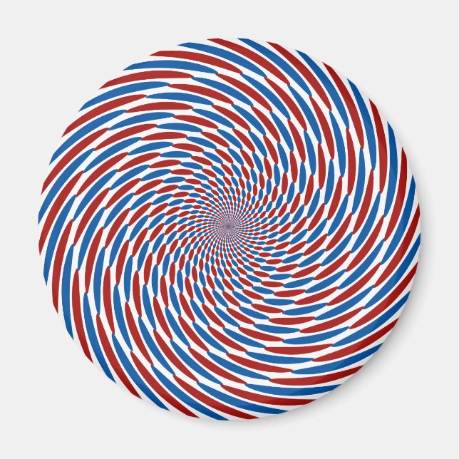 Spiral Illusion Burst Magnet (Front)
