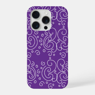 Spiral illustration iPhone 15 pro case