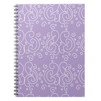 Spiral illustration notebook