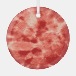Spiral Kaleidoscope Psych Glass Ornament