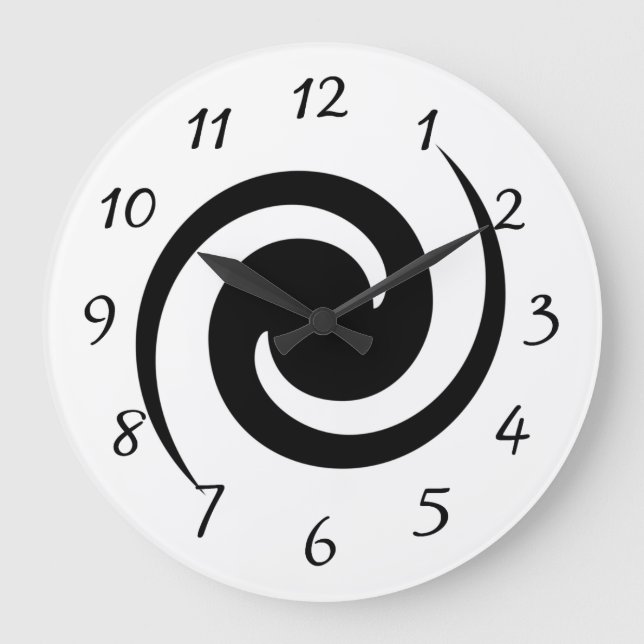 Spiral Large Clock (Front)