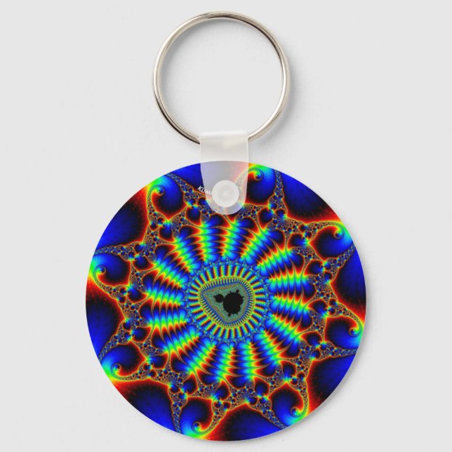 spiral-mandel keychain (Front)