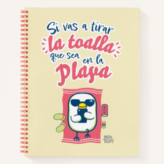 Spiral Memory If you're gonna throw your towel awa Notebook
