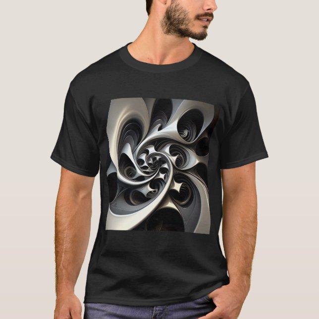 SPIRAL - Motionless In White Graphic  T-Shirt (Front)
