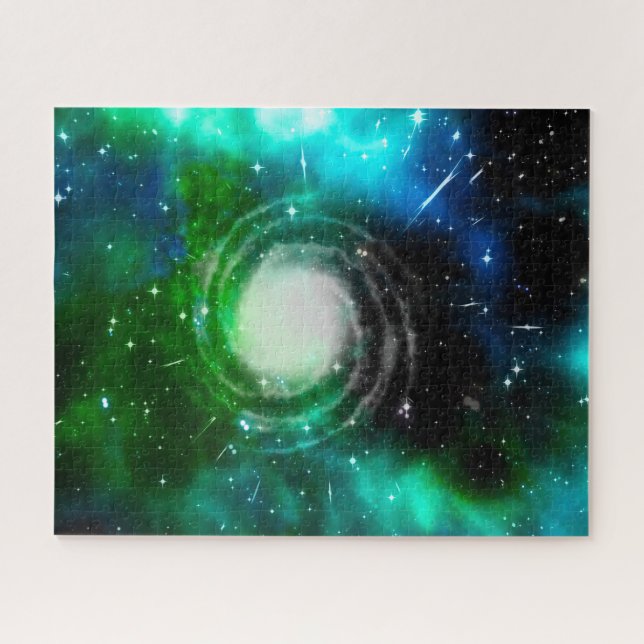 Spiral Nebula Jigsaw Puzzle (Horizontal)