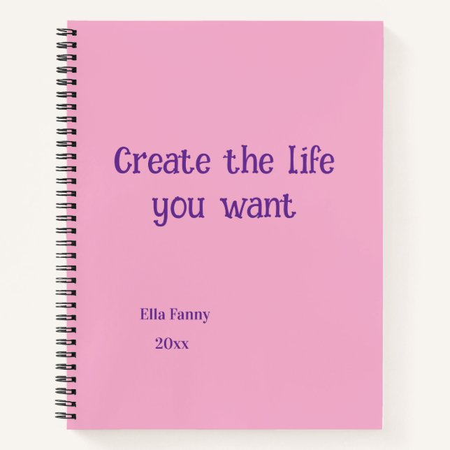 Spiral Notebook (Front)