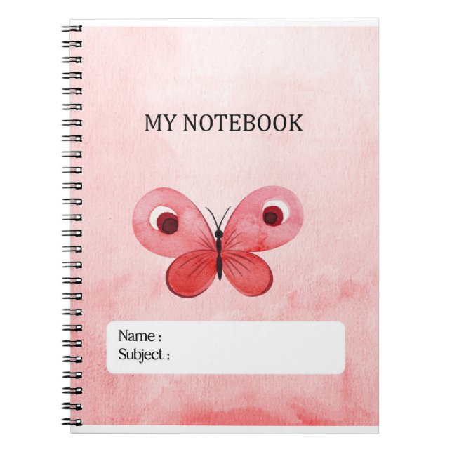 Spiral notebook (Front)