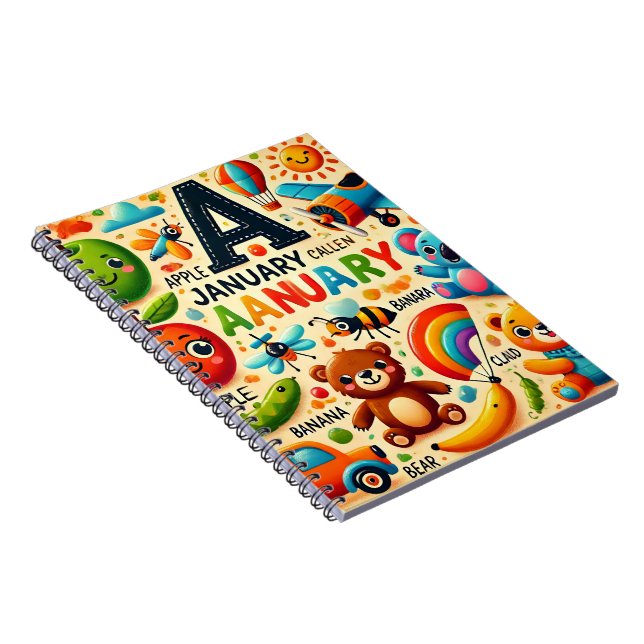 spiral notebook (Right Side)