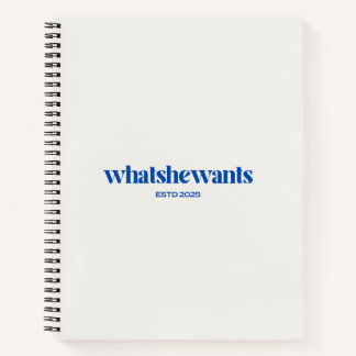 Spiral Notebook