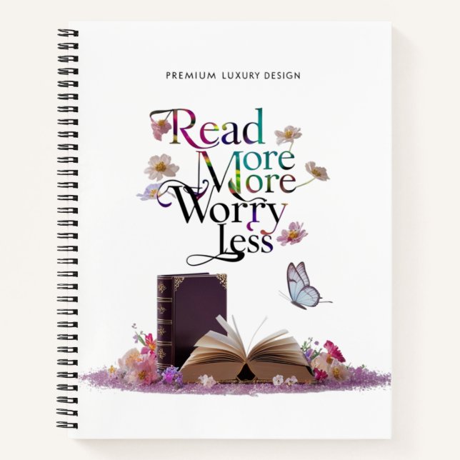 Spiral Notebook - Aesthetic Hardcover Journal  (Devant)