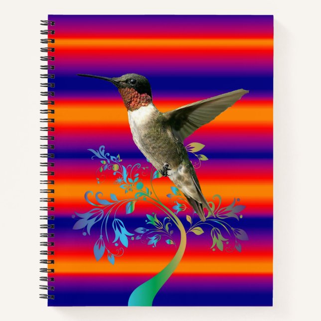 Spiral Notebook Bird (Front)