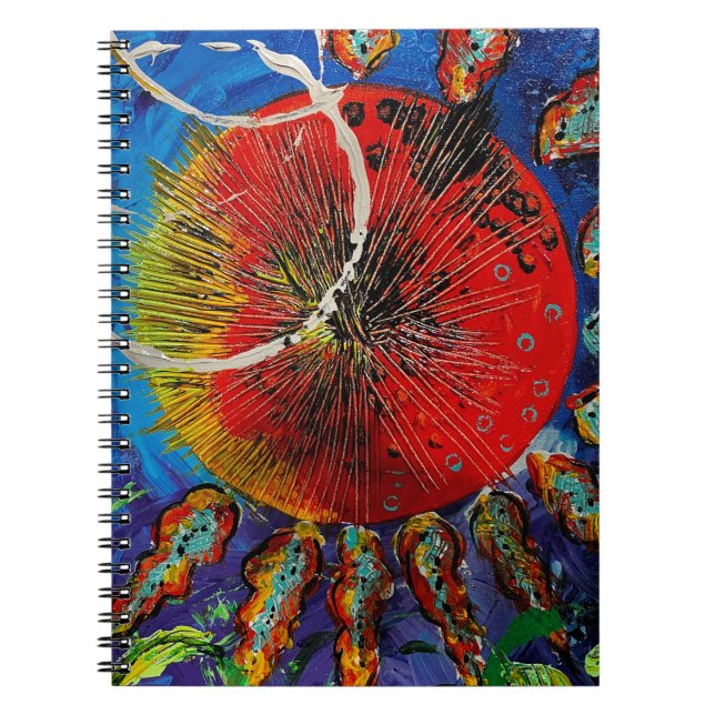 Spiral Notebook Burst (Front)