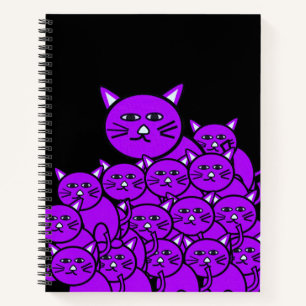 Spiral Notebook Cat