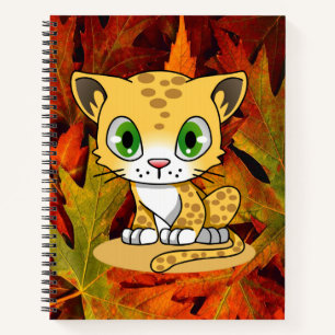 Spiral Notebook Cat