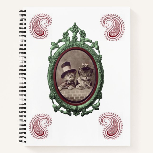 Spiral Notebook Cat (Front)