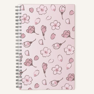 Spiral Notebook Cherry Blossom