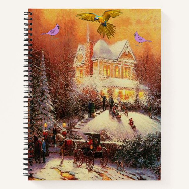Spiral Notebook Christmas (Front)