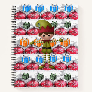 Spiral Notebook Christmas