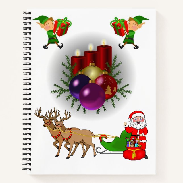Spiral Notebook Christmas (Front)