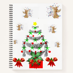 Spiral Notebook Christmas