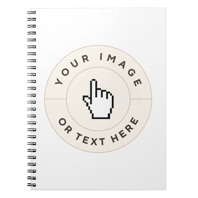 Spiral Notebook - Custom (add image/text) (Front)