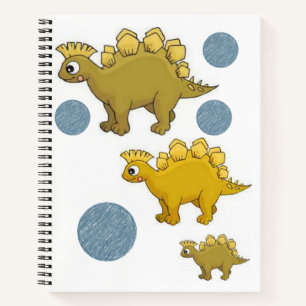 Spiral Notebook Dinosaur