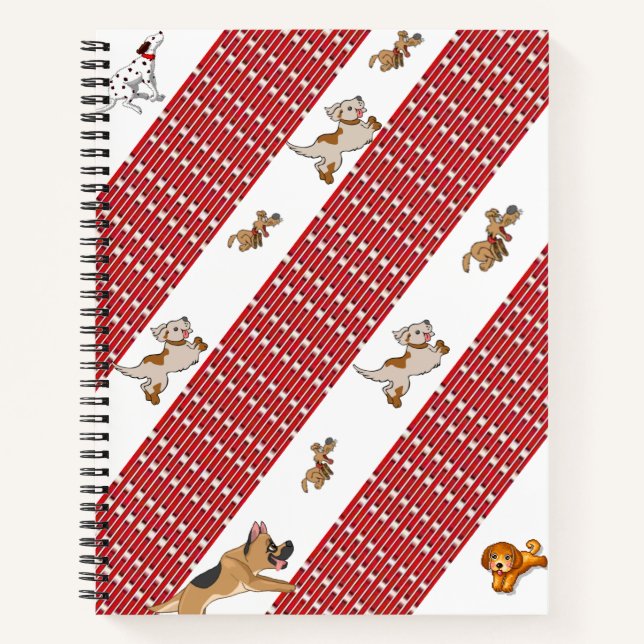 Spiral Notebook Dog (Front)