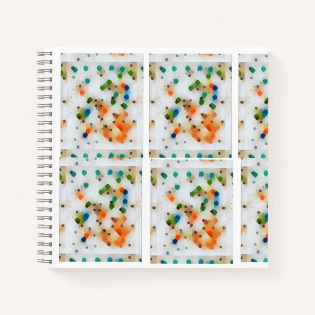 Spiral Notebook Dots (Front)
