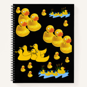 Spiral Notebook Duck