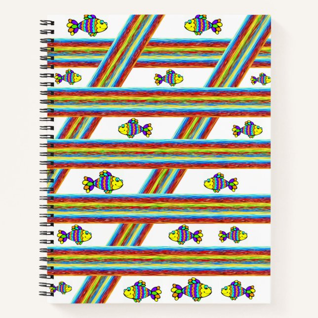 Spiral Notebook Fish (Front)